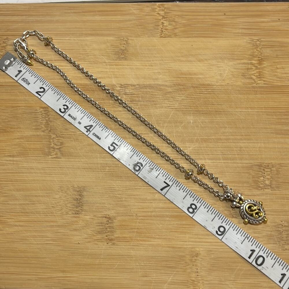 Brighton Scroll Mixed Metals Necklace - image 3